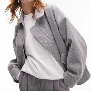 Brushed Bomber Jacket. Size US4-6/EU 36-38. Excellent condition.